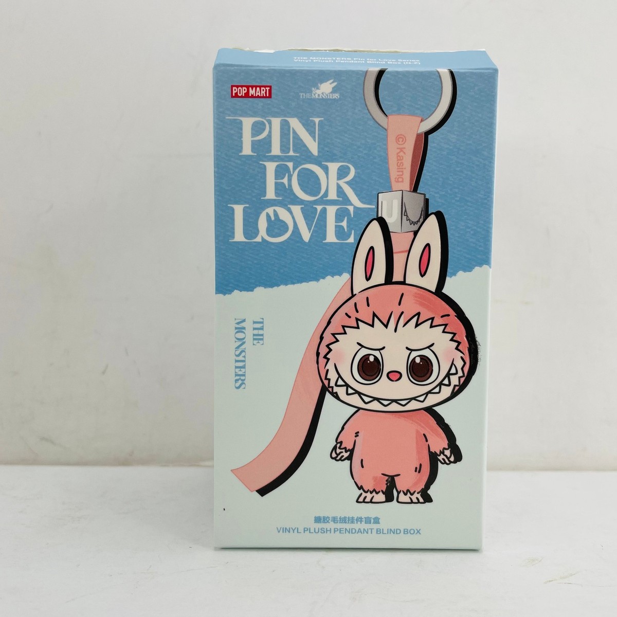POP MART Labubu The Monsters Pin For Love Series Mini Vinyl Plush
