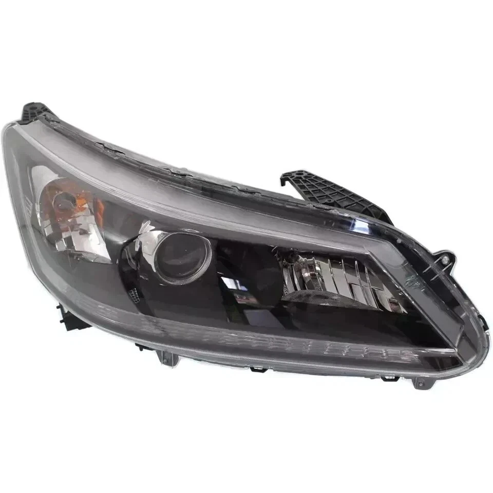 Front Bumper Cover Fascia & Headlight Assembly For 2013-2015 Honda Accord Sedan Foto 3 de 4