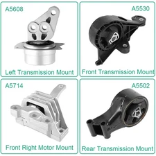 For Cadillac SRX 2010-2016 3.0L 3.6L FWD Engine Motor &Transmission Mount Set