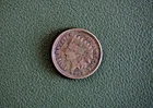 1863 Indian Head Cent Penny Civil War Era US Coin Strong Detail Ungraded Shield