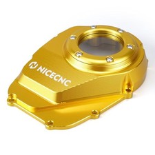 Gold Camshaft Cover Aluminum Oil Pump Viewing Cover Compatible with gold