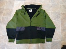 Mens Green/Black Burton Thermolite Hooded Jacket Snowboard Ski Size XL