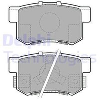Delphi BremsbeläGe Bremsbelegsatz Hinten FüR Honda CR-V II FR-V