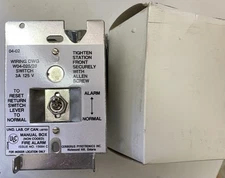 Cerberus Pyrotronics  Switch 3A 125V 500-047681 REPL MANUAL BOX
