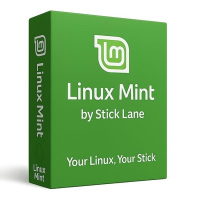 Linux Mint Cinnamon, Mate und XFCE Betriebssysteme auf Multiboot 32GB USB-Flash