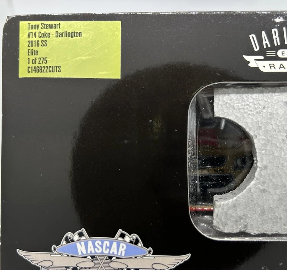 Tony Stewart 2016 #14 Coca Cola Coke Darlington Allison Throwback Elite 1 Of 275 - Image 3 of 4