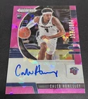 2020-21 Panini Prizm Draft Picks Prospect Autograph Pink Ice RC Caleb Homesley