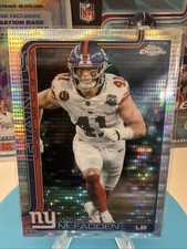 2025 Topps Chrome - Micah McFadden #232 Pulsar Refractor