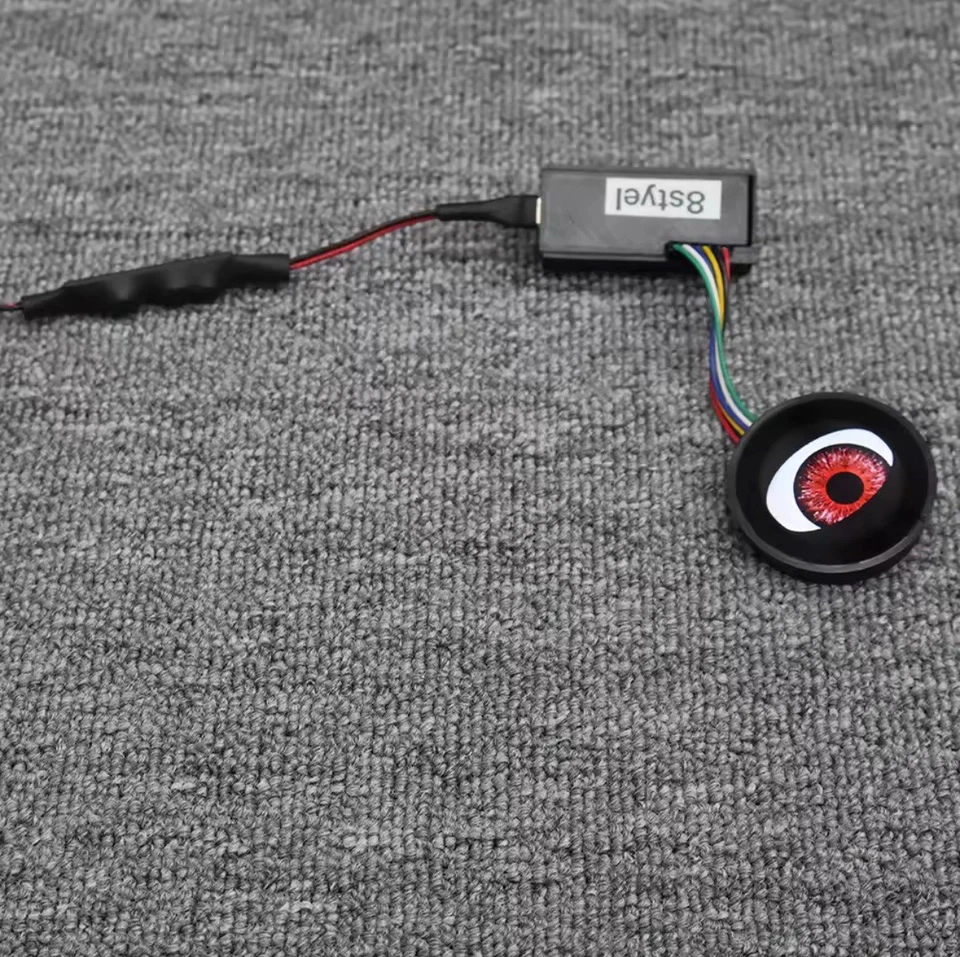 LED Dynamic Devil Eyes Car Lights 12V Car Headlight Retrofit Only 1 - Image 2 of 4