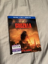 Godzilla 2014 Blu-ray/DVD with Slipcover Digital HD Included