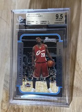 2003-04 Bowman #123 LeBron James Cavaliers Lakers RC BGS 9.5 GEM MINT 9.5x3 HOF