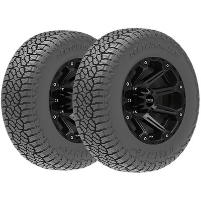 (QTY 2) 275/60R20 Delinte Centurion X/T 119H XL Black Wall Tires