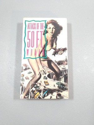 Attack of the 50 Foot Woman VHS Allison Hayes William Hudson Yvette Vickers 1958