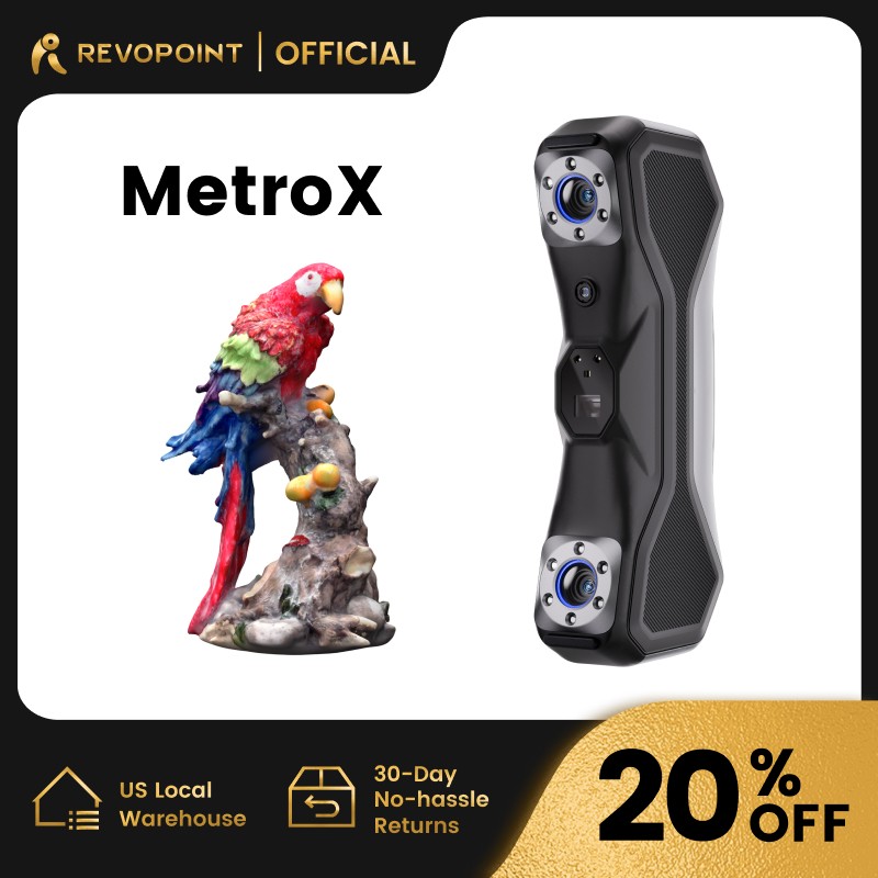 Revopoint MetroX 3D Laser Scanner Handheld For 3D Printer 0.01MM