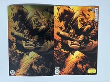 ABSOLUTE BATMAN ANNUAL #1 - DANIEL WARREN JOHNSON 2ND PRINT COVER B FOIL & REG