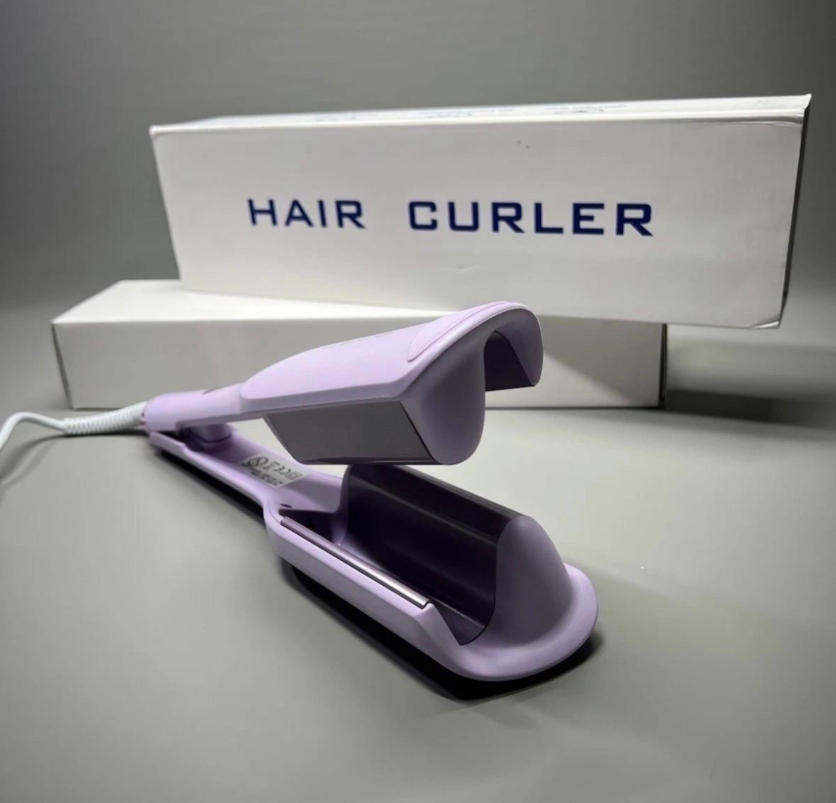 Hair Waver Mermaid Crimper Curling Iron Curler Wand Effortless French Beach Wave