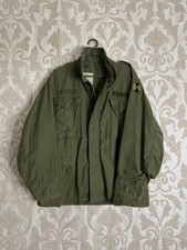 Vintage 1981 US Army M-65 Field Jacket 7th Infantry Division