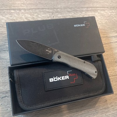 Boker Plus Exscalibur Micarta Handle Mini New 01BO367