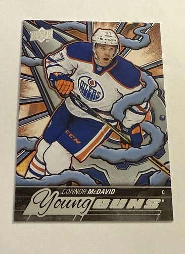 2024-25 Upper deck Series 2 Hockey Connor mcDavid Young Guns Card 201 Oilers