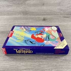 Disney's The Little Mermaid Nes (Nintendo, 1991) 100% Complete w/ Protector