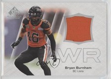 2023 SP Game Used Edition CFL Jersey Bryan Burnham #CFL-BB 2pw