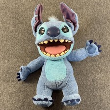 Disney Lilo Stitch Animated Electronic Plush Stuffed Toy Medium Blue Alien