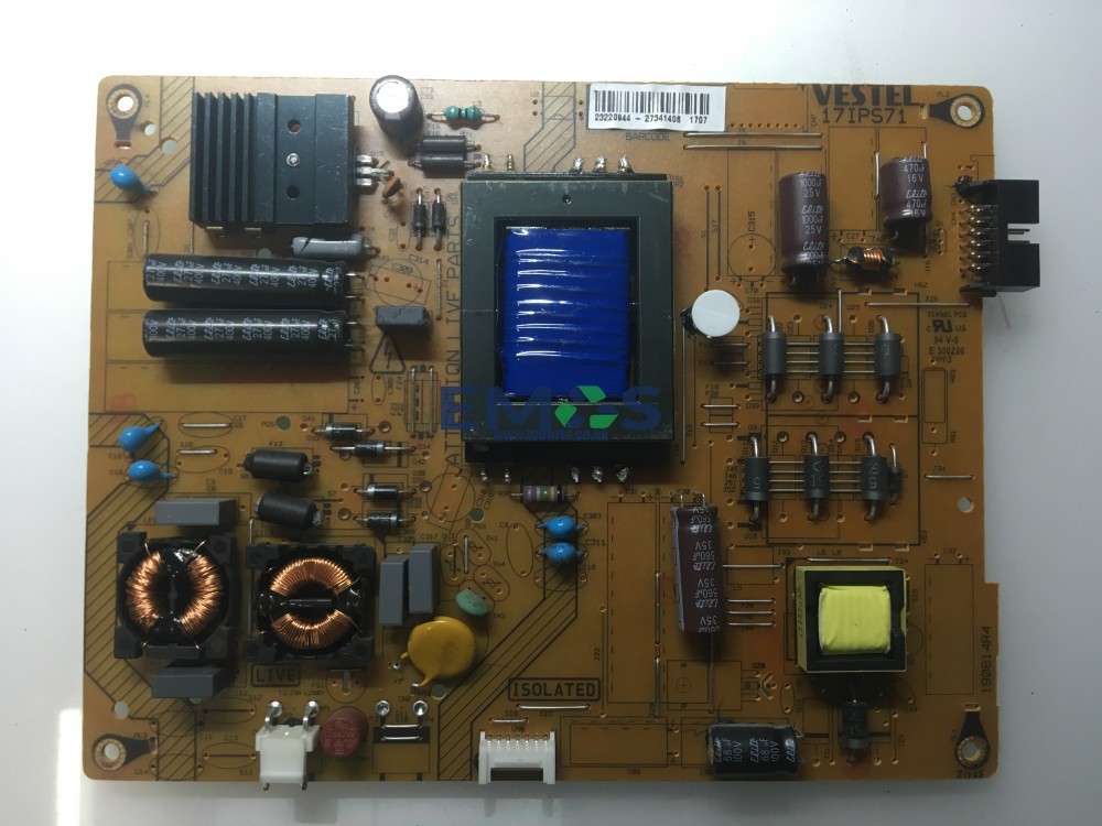 23220944 17IPS71 POWER SUPPLY FOR PANASONIC VESTEL TX-32C300B