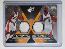 Baron Davis Jason Richardson 2005-06 SPx Winning Combos Game Worn Patch 👕