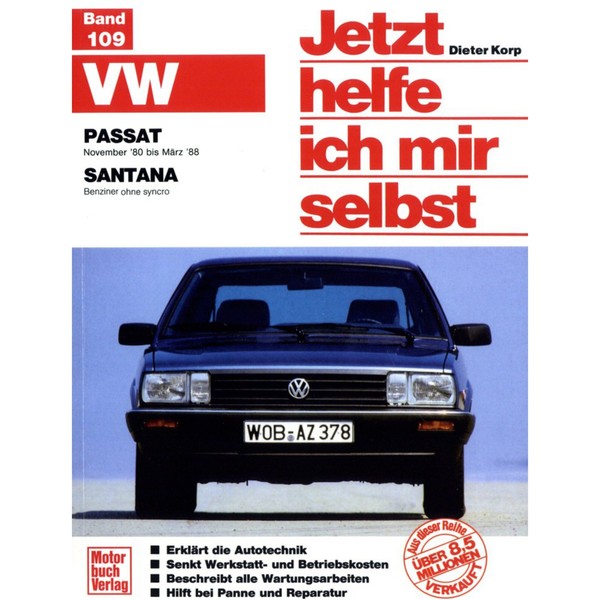 Vw Passat B2 Typ 32/33B 1979-1989 Jetzt Helfe Ich Mir Selbst Werkstatthandbuch-image