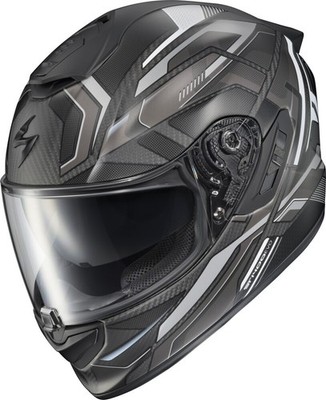 SCORPION EXO-ST1400 CARBON MOTORCYCLE HELMET MATTE GREY SIZE LARGE