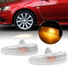 2pcs Fender Turn Signal Side Marker Light For Mitsubishi Outlander Mirage Lancer