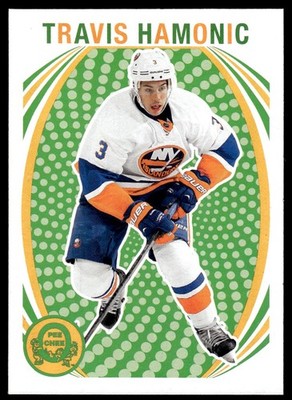2013-14 O PEE CHEE RETRO Travis Hamonic New York Islanders #242