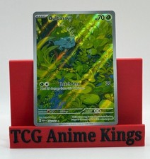 2023 Pokémon Bulbasaur SV 151 English Illustration Rare Full Art Holo #166/165 on eBay