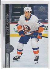 2020-21 Upper Deck * Matt Martin New York Islanders #589