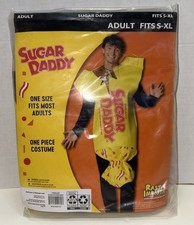 Sugar Daddy Halloween Costume Adult One Size Fits Most Unisex Rasta Impasta NIP