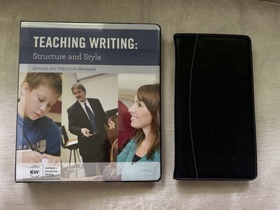 IEW Teaching Writing: Structure and Style Premium, 12 DVDs & Workbook Never Used