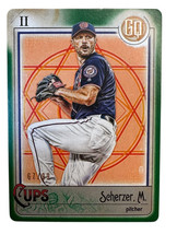 2021 Topps Gypsy Queen - Tarot of the Diamond Max Scherzer #TOD-2 Green 67/99 SP