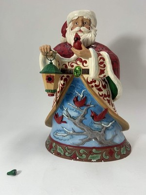 NO BOX + DAMAGED HAS BEEN FIXED - Collectors Edition Santa Figurine