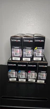 Lexmark Toner Cartridge Lot 24B5804 24B5805 24B5806 24B5807 – OEM Sealed