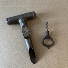 Antique  Primitive Apple Corer Farmhouse  Kitchen Tool cork screw bottle opener