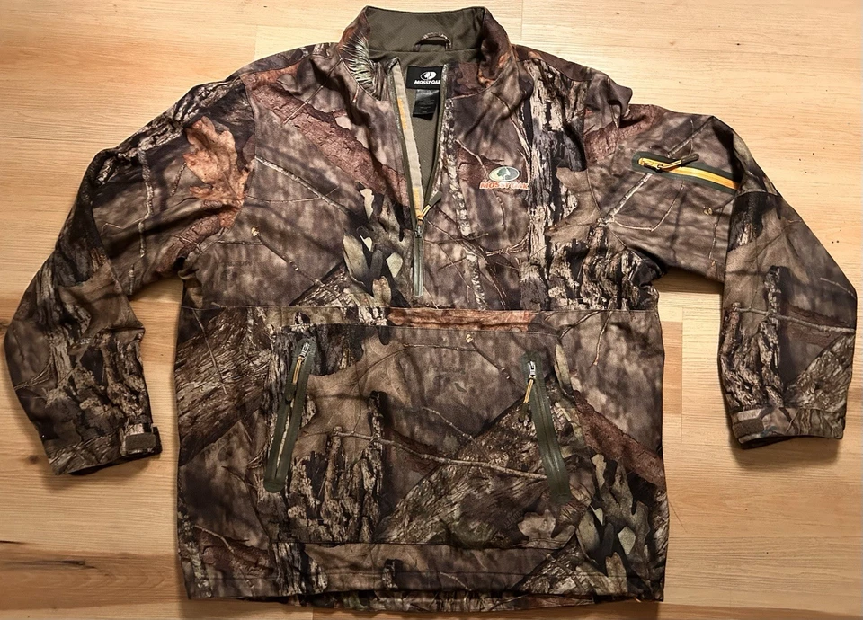 Pullover polar Mossy Oak Arctic Shield barricada con bolsa con cremallera para hombre talla L” Foto 2 de 4