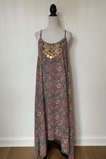 Boohoo Floral Embellished Maxi Dress - Size 14