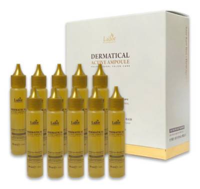 La'dor Dermatical Active Hair Ampoule 30ml x 10ea Anti-Hair Loss K-Beauty