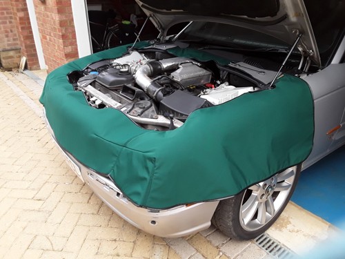 Engine Bay Shroud. Front end protection in the workshop for working on engine - Picture 21 of 21