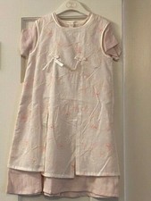 NEW Collins and Hall Toddler Dress Pink with Flowers Size 3 years