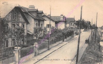 CPA 95320 Saint Leu La Foret Rue Gambetta Dentist Ca1924