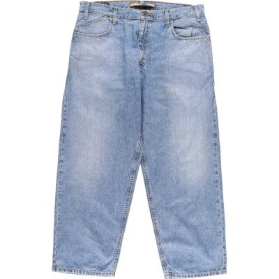 00'S Levi's SILVER TAB BAGGY tapered denim pants for men