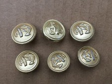 Marynarka wojenna 6 guzików 17mm, 19 M 40 dla małp, kurtka targowa