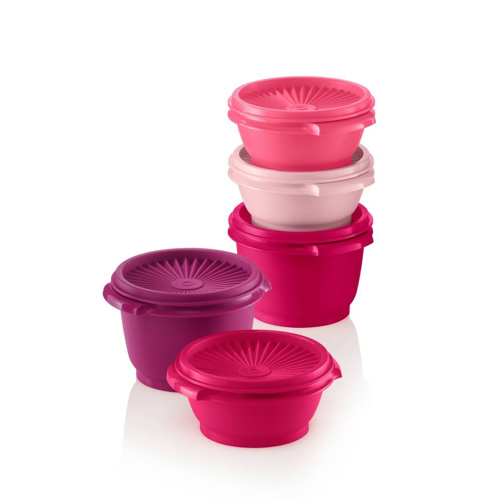 Tupperware Heritage 5pk Plastic Food Storage Container Set Tupperware Heritage 5pk Plastic Food Storage Container Set