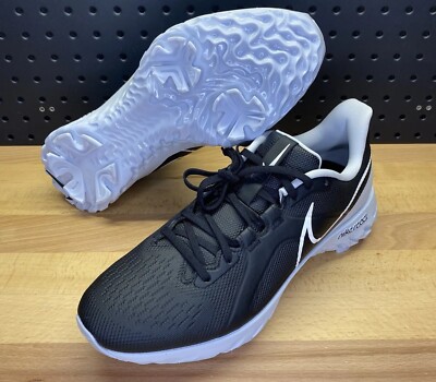NEW Nike React Infinity Pro Golf Shoes CT6620-004 Black Platinum Men's Size 8.5